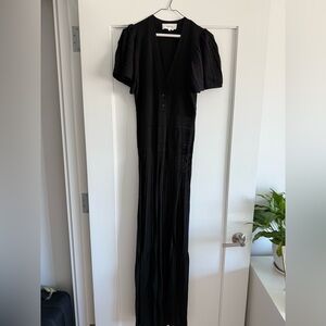 BA&SH Aviva Crochet Maxi Dress